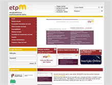 Tablet Screenshot of etpm.pt