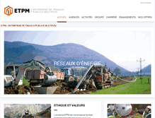 Tablet Screenshot of etpm.fr